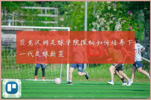 贝克汉姆足球学院探秘如何培养下一代足球新星